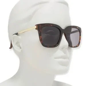NIB - DIFF Charitable Eyewear Sunglasses “HAILEY” tortoise frame Diff Eyewear HAILEY - Dunmor Tortoise Brown Gradient  main image 2
